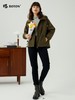 【抗静电防泼水】波顿女士春秋常规款风衣松弛随性宽松连帽款LJ909323 商品缩略图5