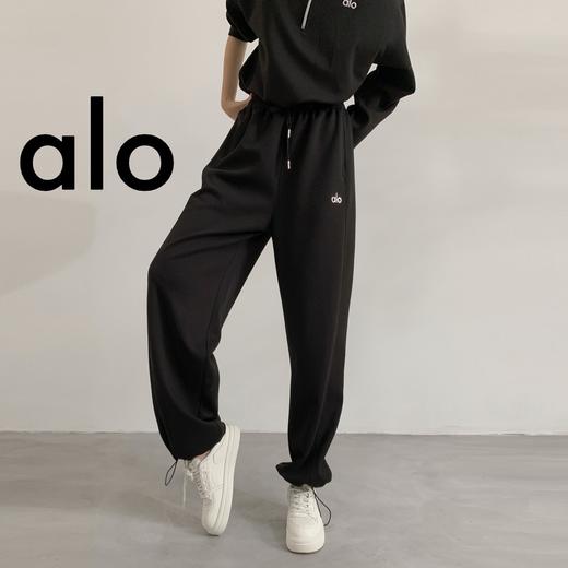 D092606拉绒束脚香蕉卫裤休闲户外运动瑜伽长裤女 商品图7