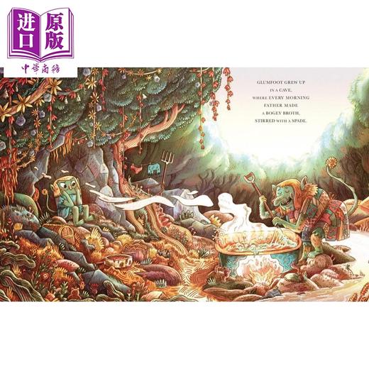 【中商原版】洞穴咖啡馆 The Cave Downwind of the Cafe 英文原版 儿童绘本 充满怪兽的押韵故事 插图精美 进口童书 精装 商品图2