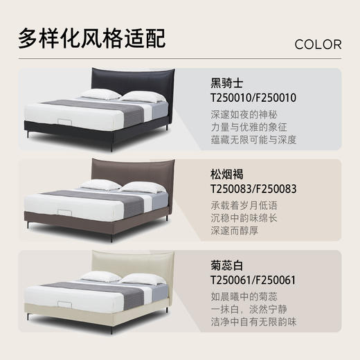 顾家家居整装 现代时尚 皮艺床KZ.B1096PQ1奈尔 商品图6