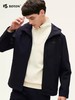 波顿男士春秋冬 夹克 绒布复合 连帽弹力舒适保暖合身款MJ018324 商品缩略图5