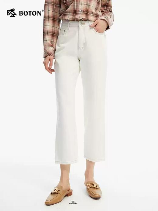 波顿女士春夏季牛仔裤 老爹型 宽松透气九分休闲款LF665225 商品图1