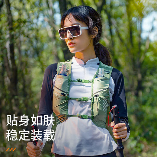 冠军系列•竞速款越野跑背包5L-绿色 商品图2