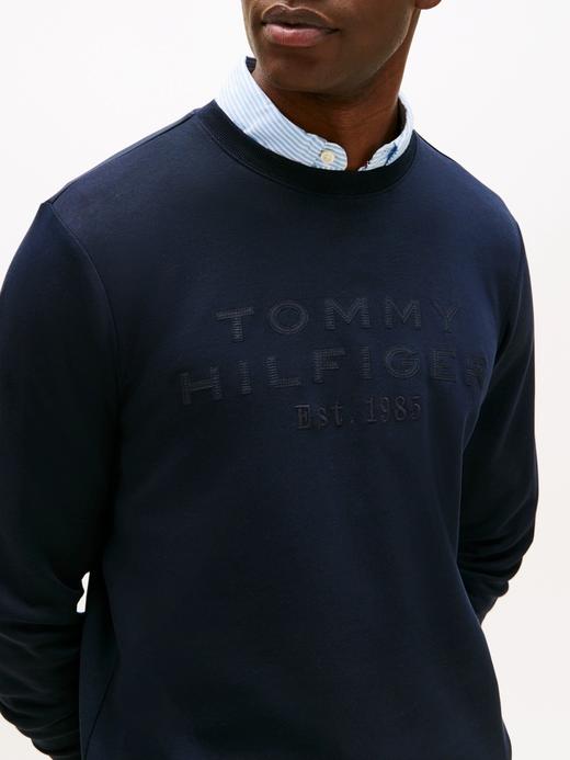 TOMMY 卫衣男  MW40055-DW5 藏青色. 商品图3