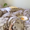 【YW】无忧购【甄选】复古风亚麻皱皱纱四件套提花床单被套（截单后3-5天发货) 商品缩略图3