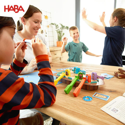 HABA 逻辑迷宫 桌游 适合6岁+ 前瞻性思维 路径规划 德国原装 -1307119002 商品图7