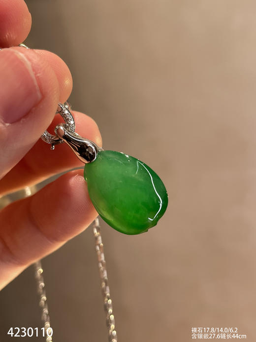 艳绿福瓜素件吊坠   99999【4230110】 商品图7