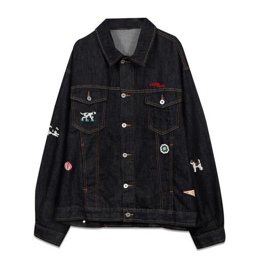 刺绣原色牛仔外套-纪念日百货门店同款164901690 商品图4