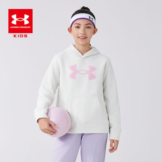 【正品直发】Under Armour安德玛儿童摇粒绒连帽卫衣244303166超低折扣 商品图2