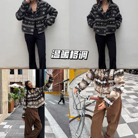 新品分享 | 🌟摇粒绒搭黑色长裤，冬日里的格调选择。