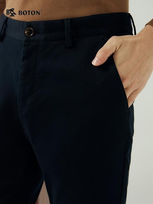 【挺括自带肌理感】波顿男士秋冬 休闲裤 直筒合身 柔暖百搭通勤款ME879323 商品图2