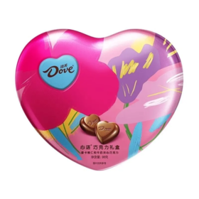 【超市】德芙心语型牛奶夹心巧克力礼盒98g