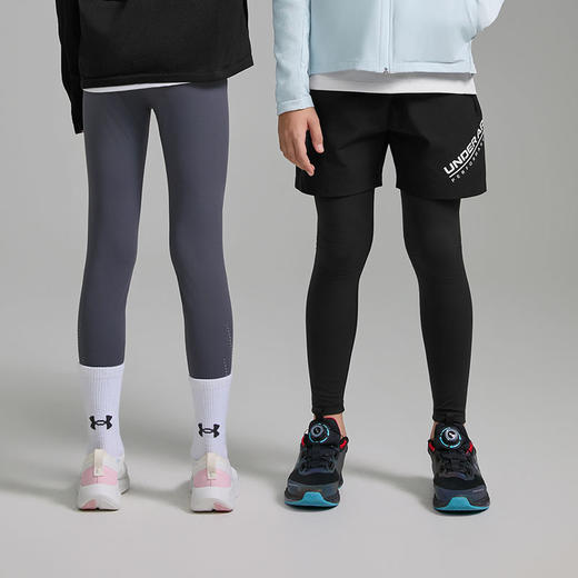 【正品直发】Under Armour安德玛女童25新款紧身长裤251225179/253123126/253211520超低折扣 商品图4