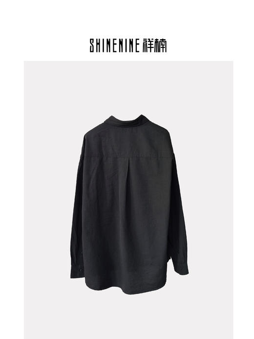 43352159纯色长袖衬衫 商品图1