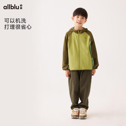 【粉丝专属】幼岚童装「软软壳2号」连帽外套挡风保暖24秋新款儿童男女童外套 商品图3