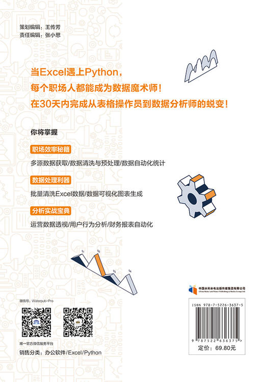 Python + Excel：轻松玩转数据分析 商品图1