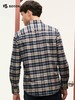 【抗菌 防臭】波顿男士春秋冬 衬衫 磨毛格纹合身 柔暖休闲长袖款MS063324 商品缩略图2