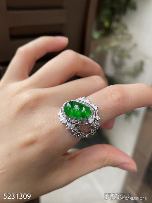 5231309，福豆戒指。具体价格微信咨询 商品图5