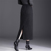 QYM 789-Y弹力高腰半身裙气质优雅一步裙直筒半身裙 商品缩略图3