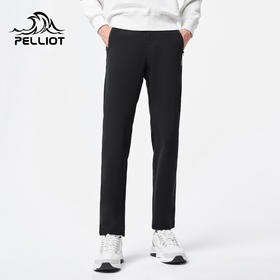 伯希和户外软壳裤男士防风耐磨徒步登山运动裤弹力透气直筒裤子女