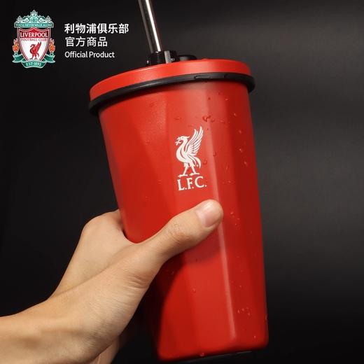 【官方正版】利物浦俱乐部 | 队徽红大容量保温吸管杯足球迷 商品图2