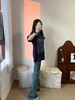 【开放日忙 秒杀价已调 直接拍】江南布衣 手工晕染 四季都可以穿的柔软的会呼吸的牛仔裤 喇叭裤 商品缩略图4