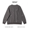 31056SDSA男士秋冬新款痞帅男装潮牌纽扣无领针织卫衣百搭时尚套头上衣 商品缩略图5