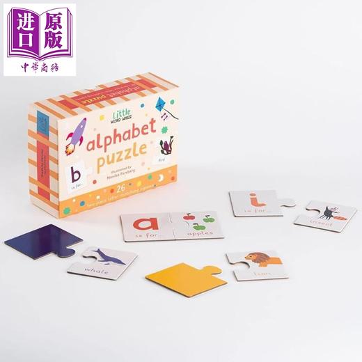 【中商原版】26个迷你字母拼图 Alphabet Puzzle 26 mini letter-matching puzzles 英文原版 儿童玩具书 字母识别 进口童书 商品图3