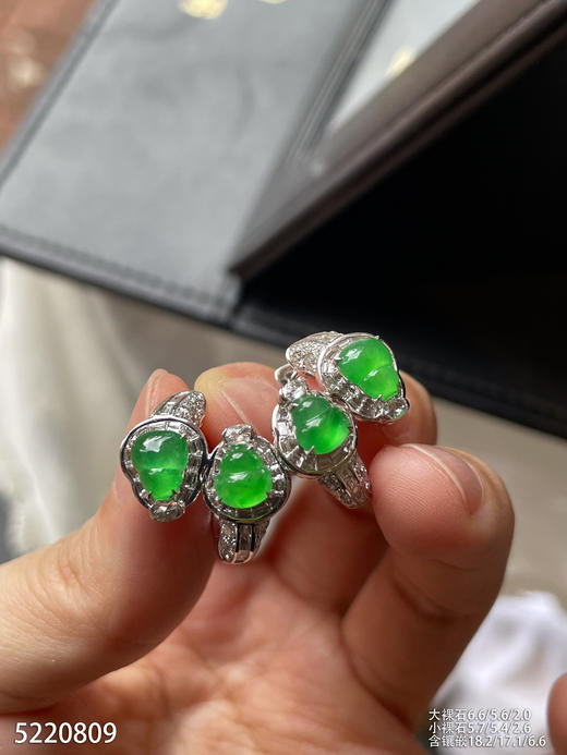 5220809，葫芦耳钉。具体价格微信咨询 商品图5