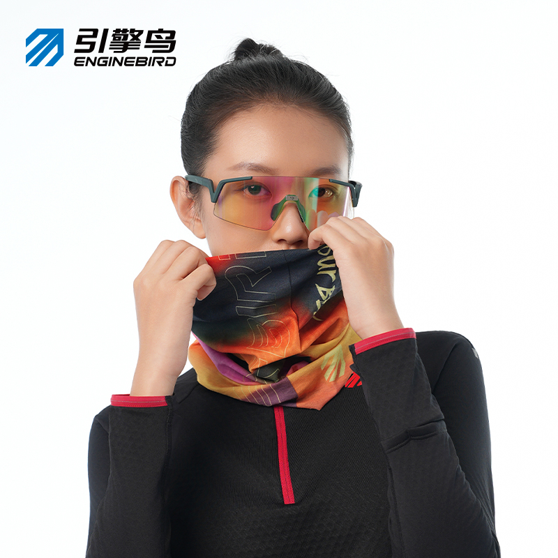 引擎鸟魔术头巾户外围脖防晒面巾骑行跑步运动吸汗徒步擦汗