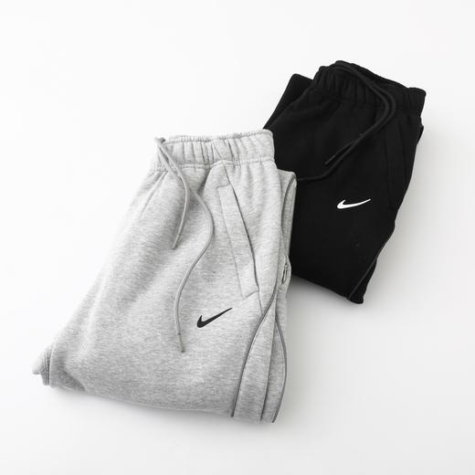 D092609公鸭系列字母Logo印花松紧腰直筒合身针织运动裤 商品图1