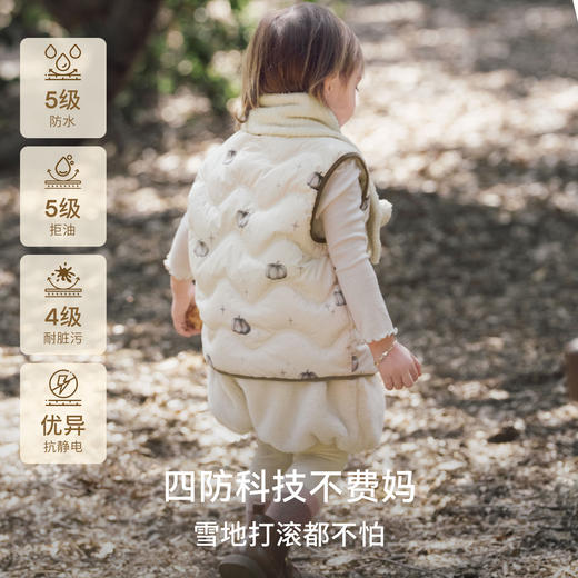 【宝宝服饰】嫚熙童装儿童羽绒马甲婴儿保暖坎肩外穿冬季轻薄95鹅绒男女童背心 商品图3