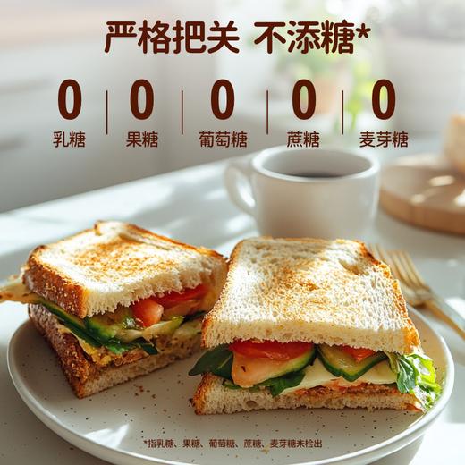 【独立小包装】草牧里 无糖豆渣茸面包 50g*10袋/箱 早上来一包无糖更健康 商品图2