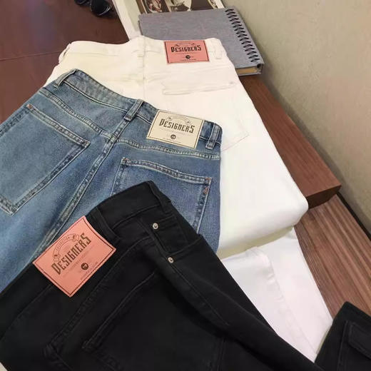 【断码清仓，无退换】无可替代，订单！2025春秋新款~高腰宽松直筒显瘦牛仔裤女时髦！ 商品图2