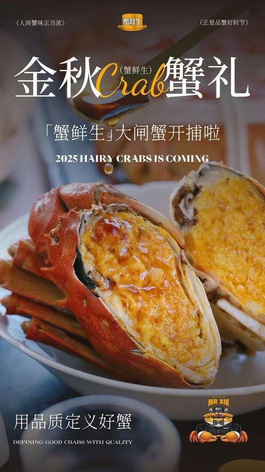 正宗阳澄湖大闸蟹（核心湖区）15年品牌保证【蟹鲜生】云南授权经销商（全国顺丰包邮） 商品图4