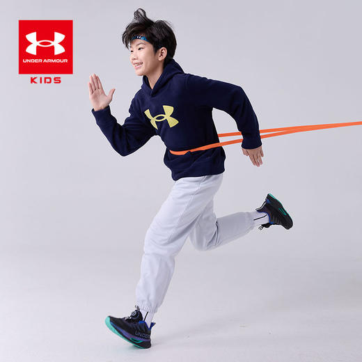 【正品直发】Under Armour安德玛儿童摇粒绒连帽卫衣244303166超低折扣 商品图1