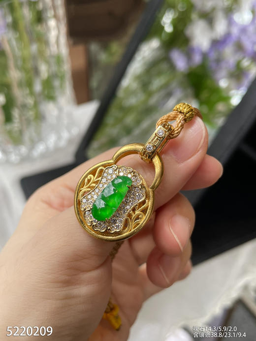 5220209，福豆吊坠。具体价格微信咨询 商品图5