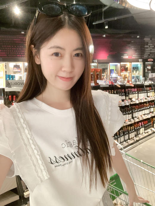 【129元任选2件】现货！韩版花边拼接短袖T 商品图10