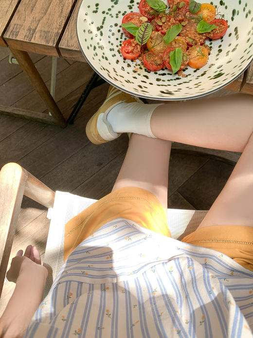 <曾小咸推荐>4.2现货秒杀 ！微信超特价！韩系条纹系带背心 日常129.99 立减60 秒杀69.99！ 商品图6