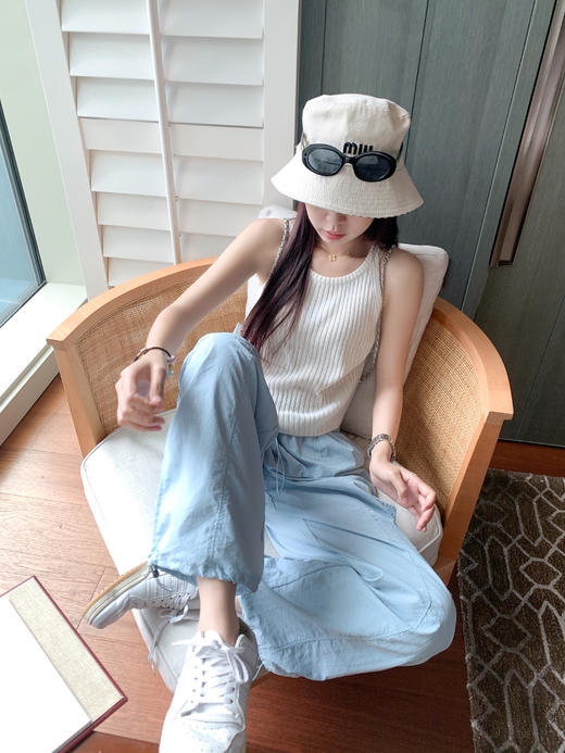 <曾小咸推荐>4.5现货秒杀！微信超特价！美式宽松工装休闲裤 日常159.99 立减70 秒杀89.99！吊带背心秒杀39.99/件！ 商品图10