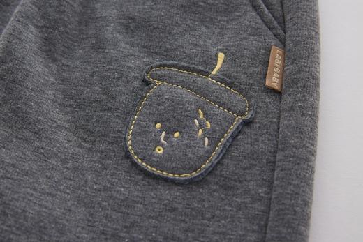 拉比童衣类-4i5自然束口长裤LYDC101409 商品图12