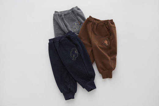 拉比童衣类-4i5自然束口长裤LYDC101409 商品图0