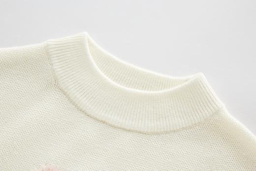 拉比童衣类-4i5拉比棉线半高领衣LYDC100308 商品图3