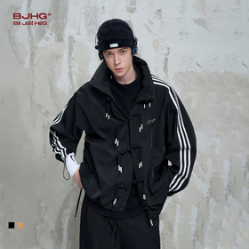 BJHG不计后果新中式夹克外套男款春季2025新款潮牌国风腰果花上衣