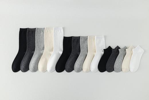 【YW】无忧购29元5双，49元10双纯棉袜子一体机无骨袜船袜短筒高筒袜NR8829（截单后3-5天发货) 商品图0