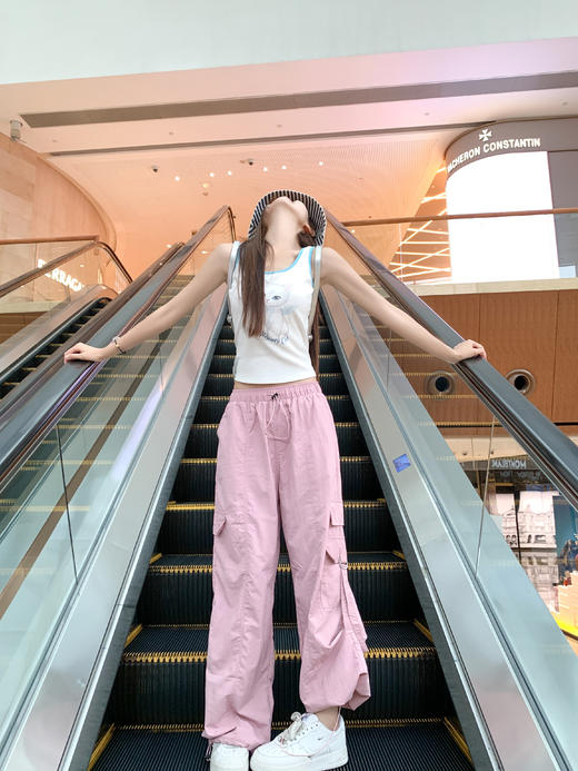 <曾小咸推荐>4.5现货秒杀！微信超特价！美式宽松工装休闲裤 日常159.99 立减70 秒杀89.99！吊带背心秒杀39.99/件！ 商品图13