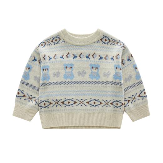 拉比童衣类-4i5半高领棉线衣LYDC100302 商品图0