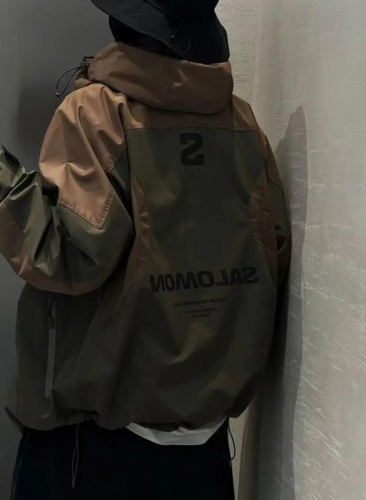 萨洛蒙Sa1omon户外男款徒步登山防风夹克 商品图0