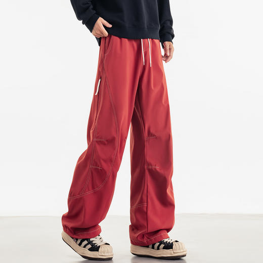 蓝*同款！【Schenvega 户外三防耐磨情侣工装裤】臻选品质面料 软糯亲肤 防污 抗皱 防风 防水 耐磨 透气 上身舒爽 不压身高 788 商品图3