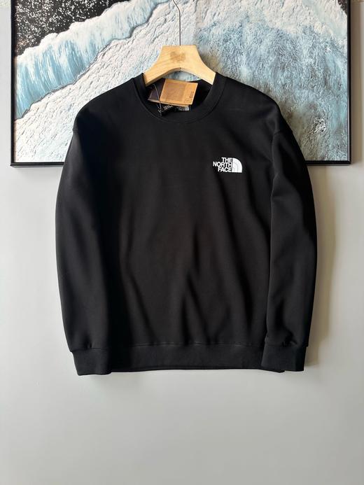 北缅 秋冬季情侣款针织套头衫时尚休闲圆领卫衣   商品图2